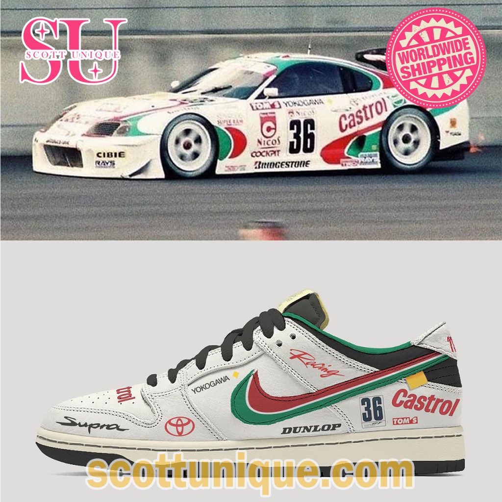 Castrol 36 TOM'S Dunlop Racing Nike Dunk Shoes Castrol 36 TOM'S Dunlop Racing Nike Dunk Shoes