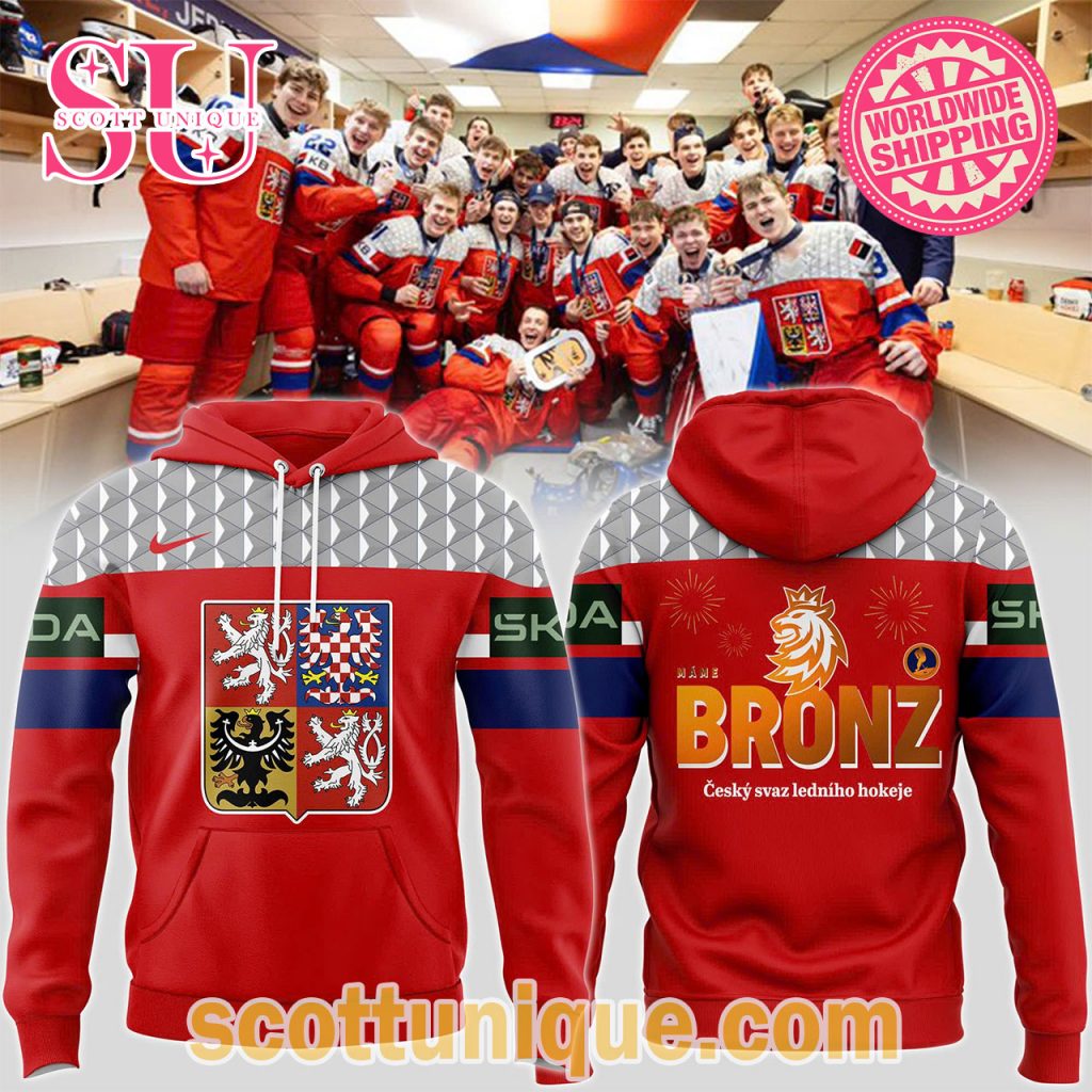 Czech Republic Hockey Association Champions 2025 Hoodie