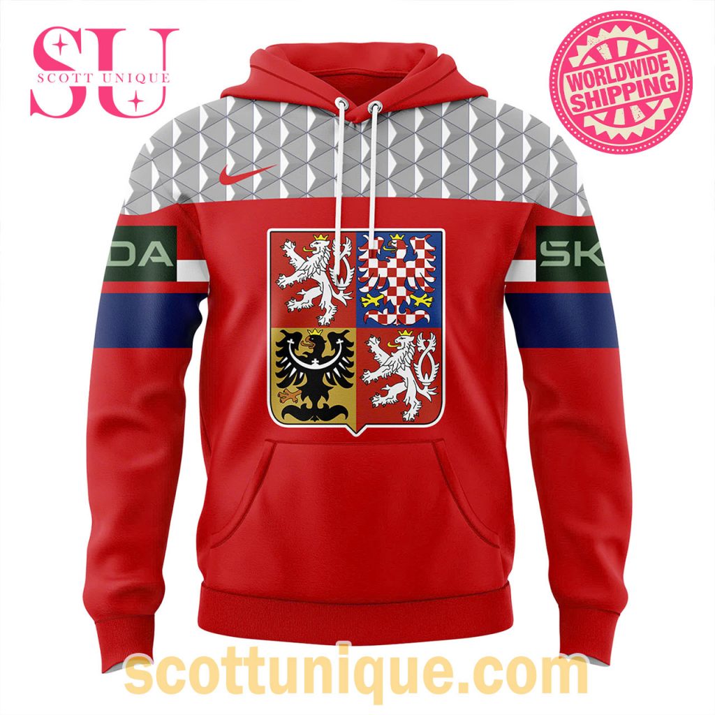 Czech Republic Hockey Association Champions 2025 Hoodie1