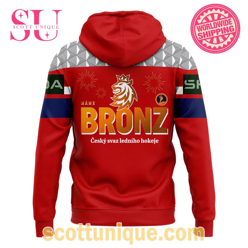 Czech Republic Hockey Association Champions 2025 Hoodie2