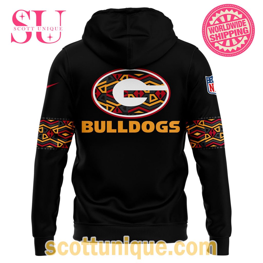 Georgia Bulldogs x Happy Kwanzaa Collab Premium Hoodie1