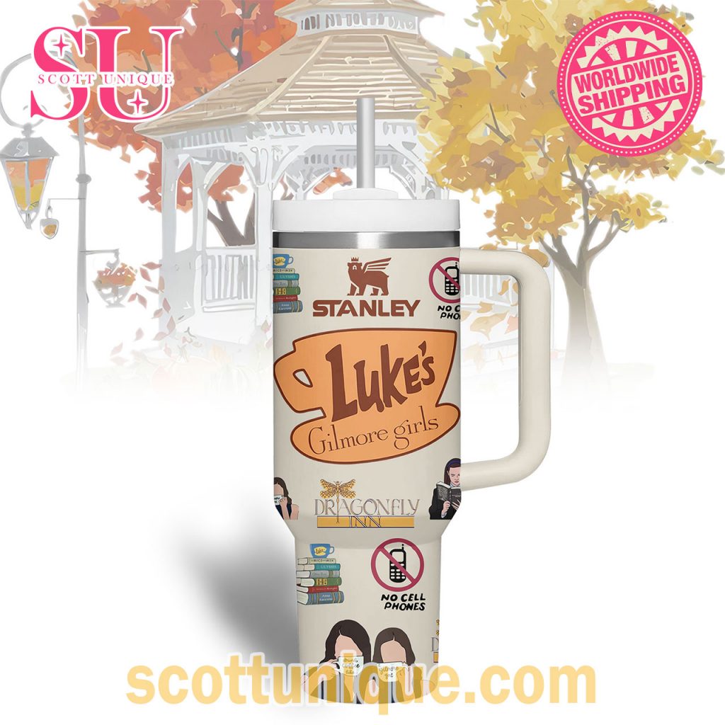 Luke's Gilmore Girls Movie TV Stanley Tumbler2 Luke's Gilmore Girls Movie TV Stanley Tumbler2