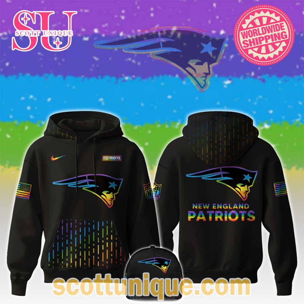 New England Patriots NFL x Happy Pride Month 2025 Hoodie New England Patriots NFL x Happy Pride Month 2025 Hoodie