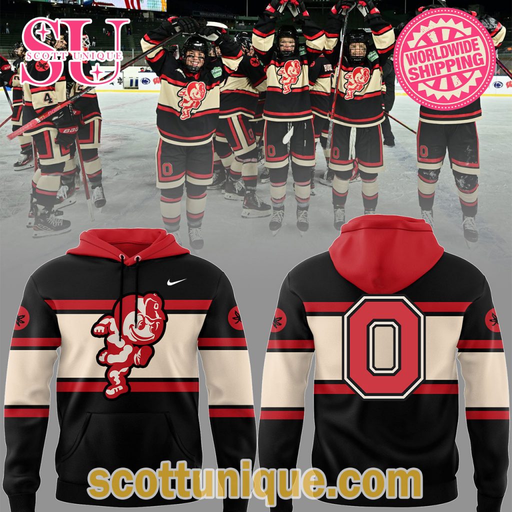 Ohio State Buckeyes Frozen Confines 2025 Black Hoodie