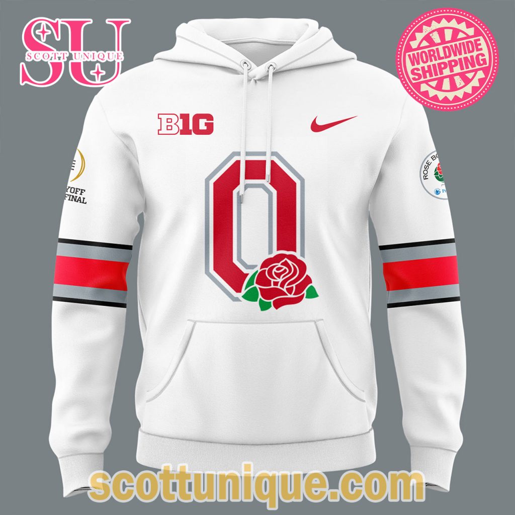 Ohio State Buckeyes Rose Bowl Game 2025 Hoodie1