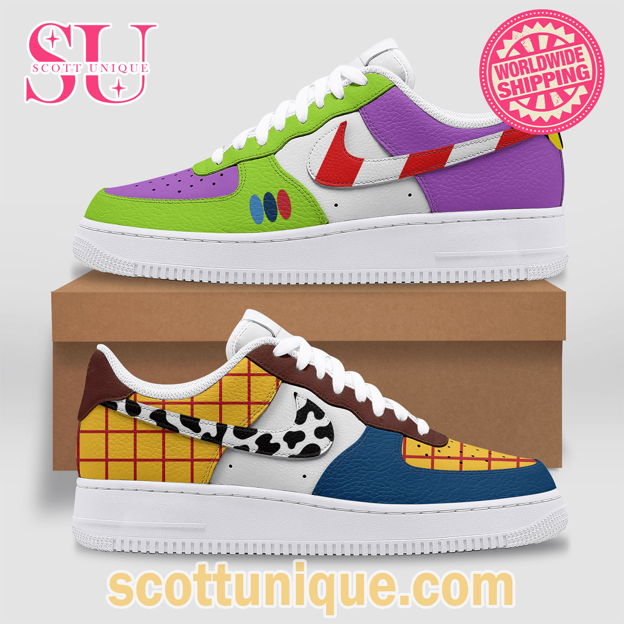 Toy Story 5 Movie 2026 Nike Air Force 1 Shoes