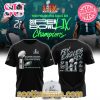 Philadelphia Eagles Super Bowl LIX Champions 2025 Cyan T-Shirt