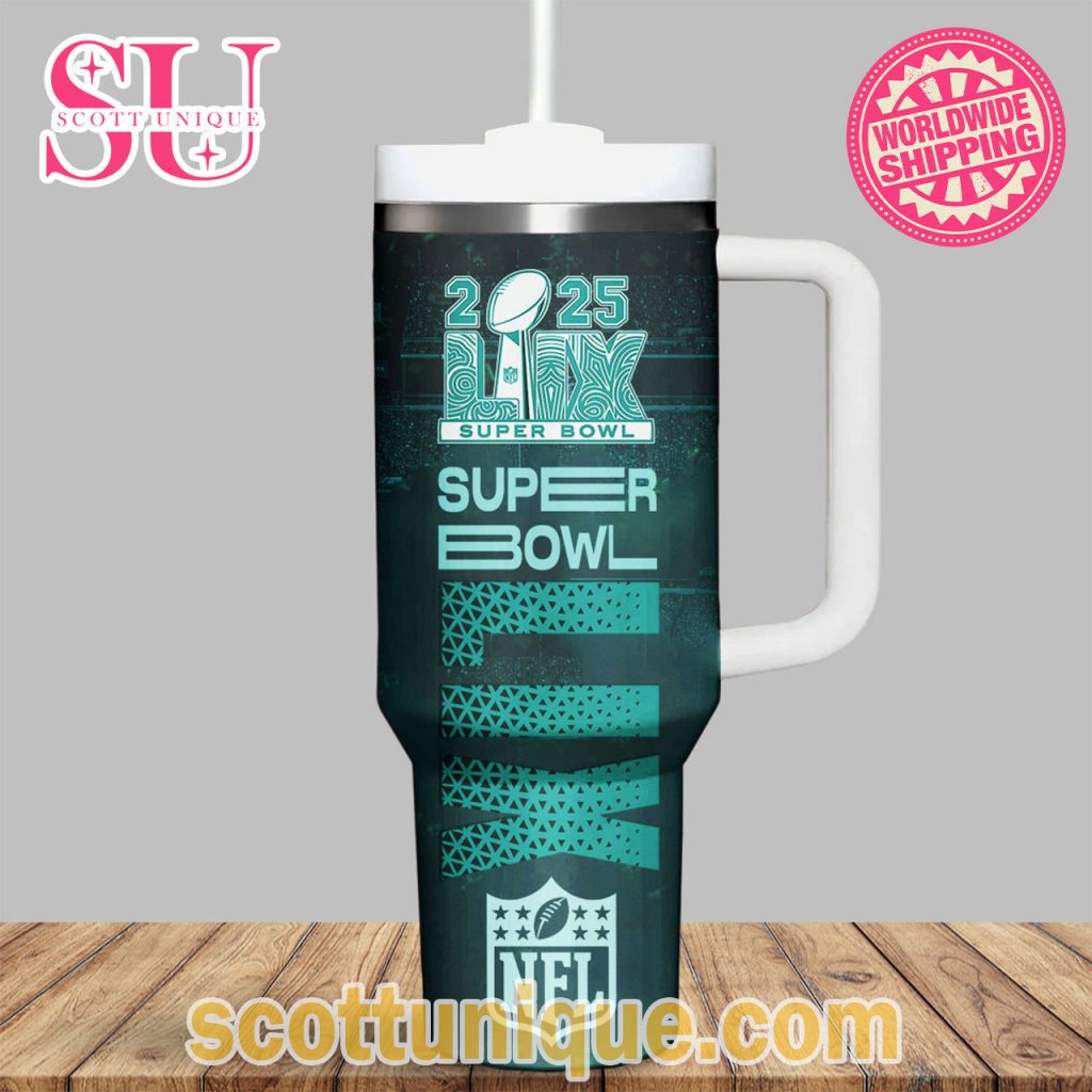 Philadelphia Eagles Signature Super Bowl LIX Champions 2025 Stanley Tumbler2 Philadelphia Eagles Signature Super Bowl LIX Champions 2025 Stanley Tumbler2