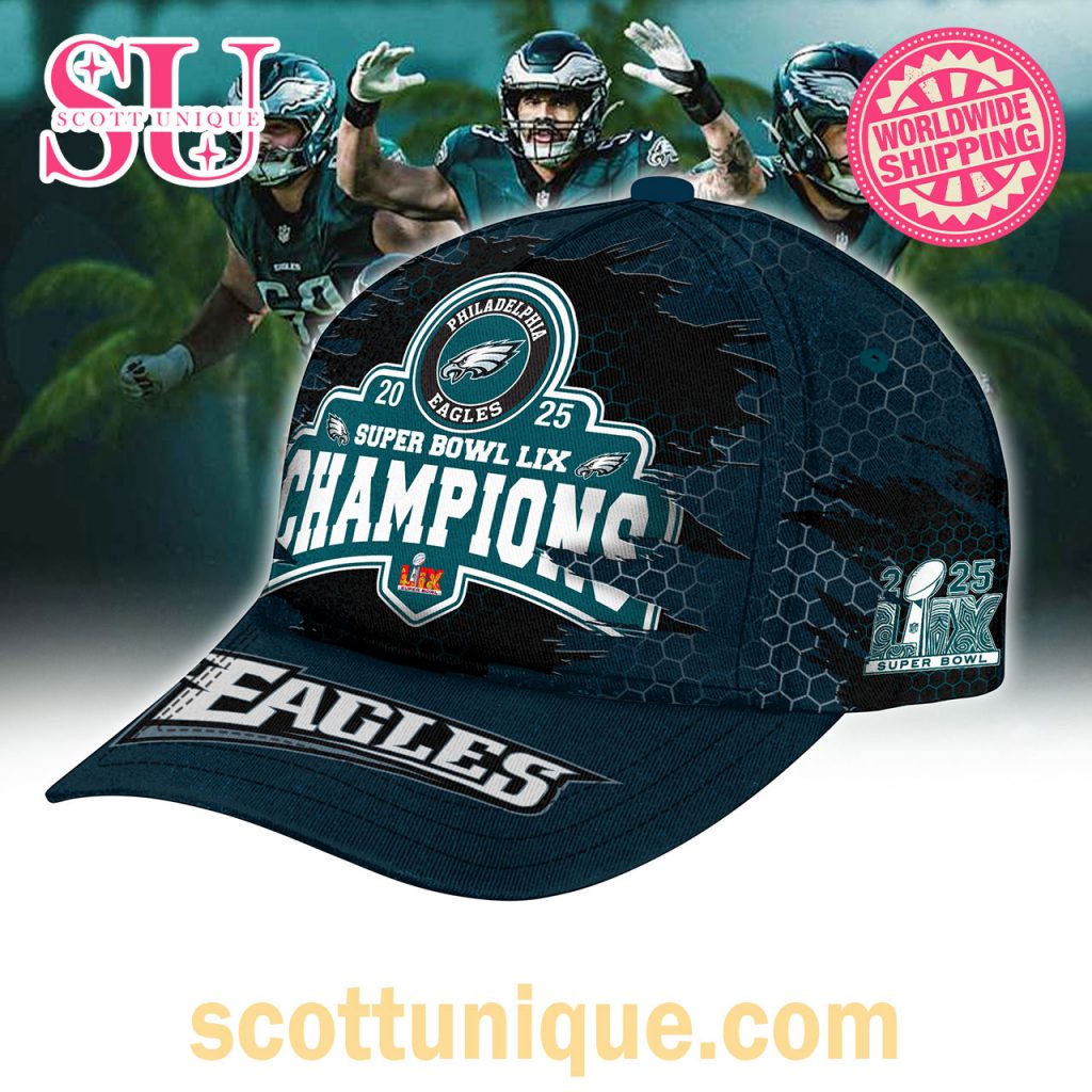 Super Bowl LIX Philadelphia Eagles Champions 2025 Cap1 Super Bowl LIX Philadelphia Eagles Champions 2025 Cap1