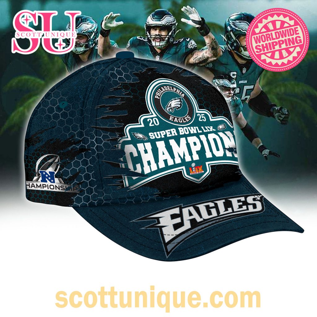 Super Bowl LIX Philadelphia Eagles Champions 2025 Cap2 Super Bowl LIX Philadelphia Eagles Champions 2025 Cap2