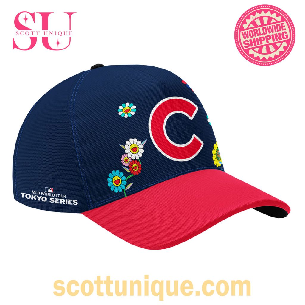 Chicago Cubs x Takashi Murakami Tour Tokyo Series Classic Cap3