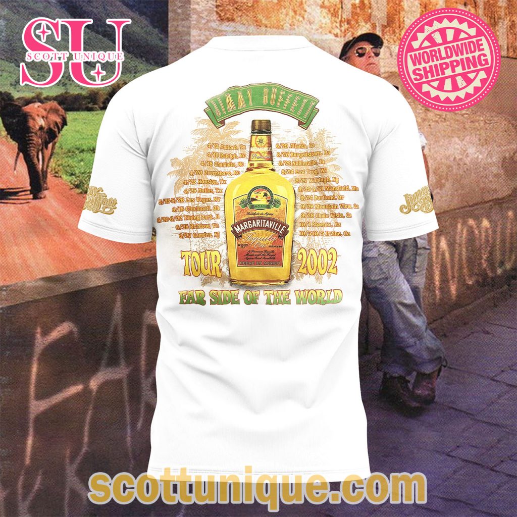 Jimmy Buffett Far Side Of The World Tour 2002 Vintage Limited Edition Shirt2 Jimmy Buffett Far Side Of The World Tour 2002 Vintage Limited Edition Shirt2
