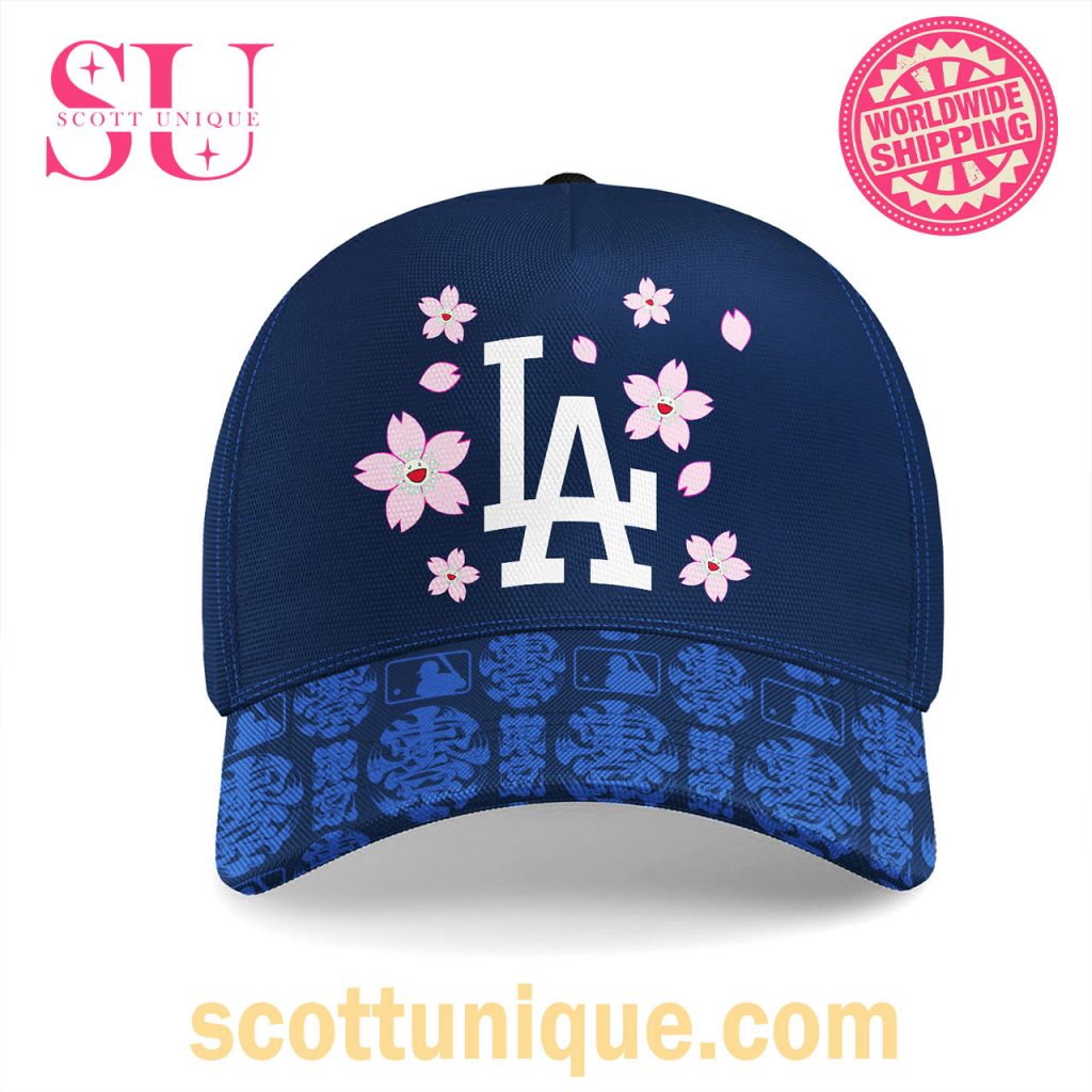 MLB Tour Tokyo Series x Takashi Murakami x Los Angeles Dodgers Navy Classic Cap2 MLB Tour Tokyo Series x Takashi Murakami x Los Angeles Dodgers Navy Classic Cap2