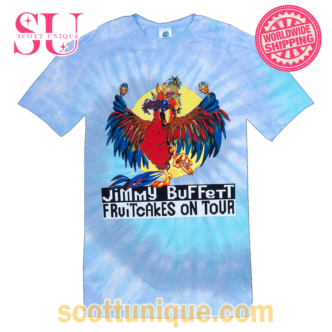 Jimmy Buffett 1994 Fruitcakes Tour Vintage Shirt