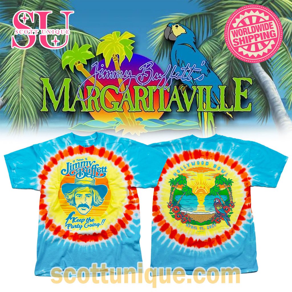 Jimmy Buffett Tribute Show Tiedye T Shirt