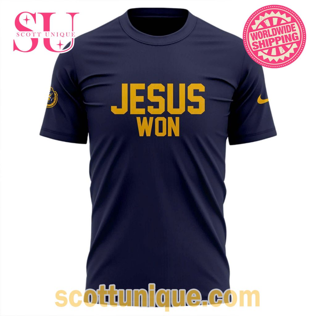 Jesus Won Murray State Baseball T Shirt Navy1 Jesus Won Murray State Baseball T Shirt Navy1