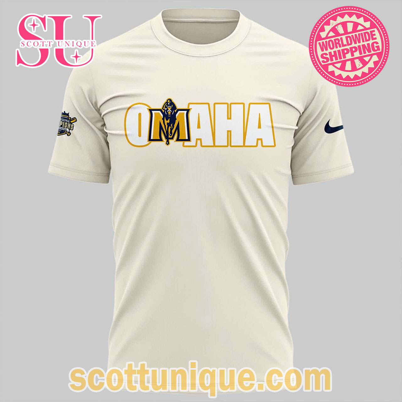 OMAHA NCAA Division Baseball Murray State Racers Champions 2025 T-Shirt