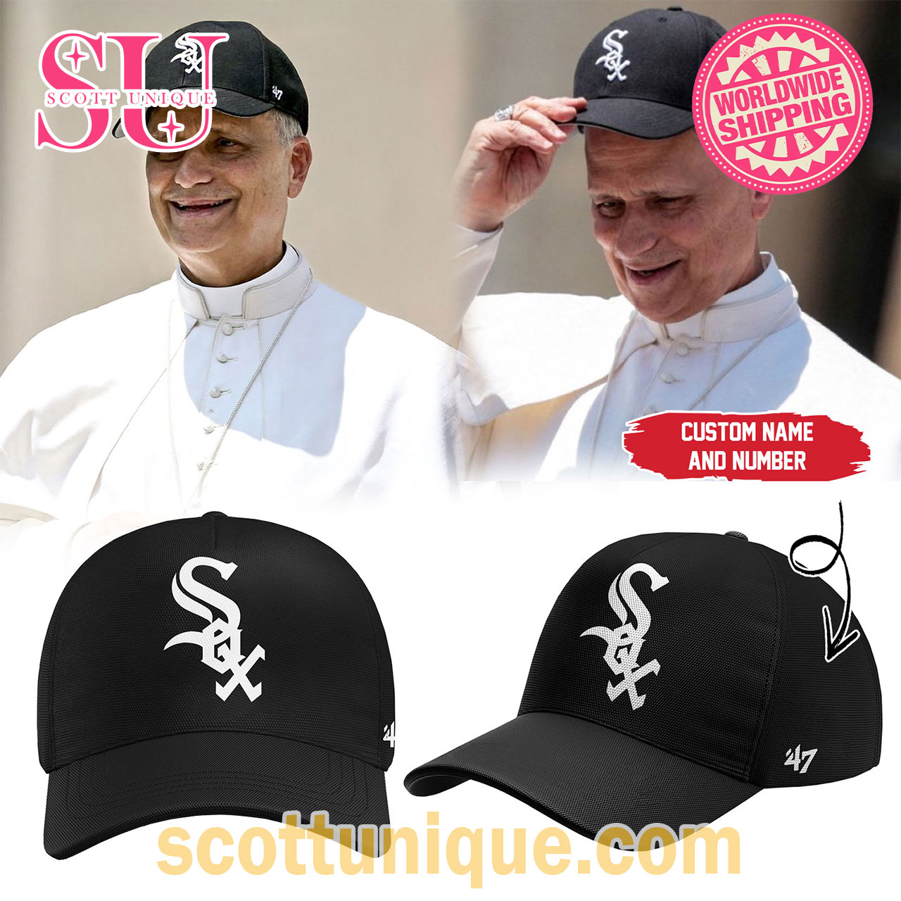 Pope Leo XIV x White Sox Classic Cap