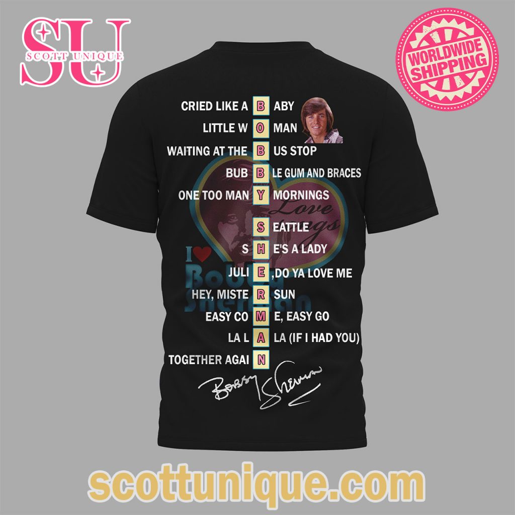 Bobby Sherman Loving Memory 1943 2025 T Shirt2